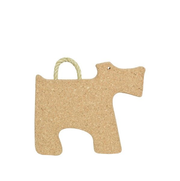 Dog Shaped Trivet with Rope Handle