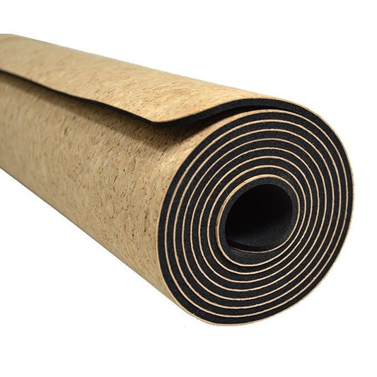 Ofra Cork Fabric Yoga Mat