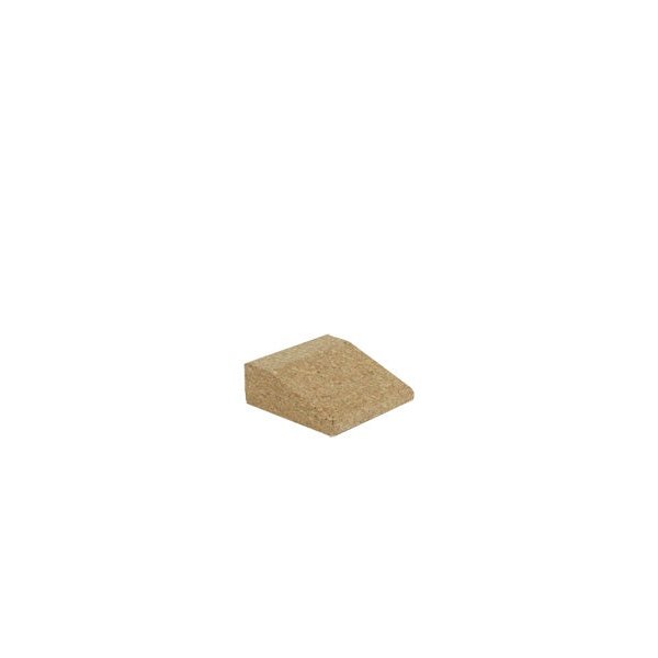 Cork Yoga Wedge - 1.2" x 3.5" x 3"